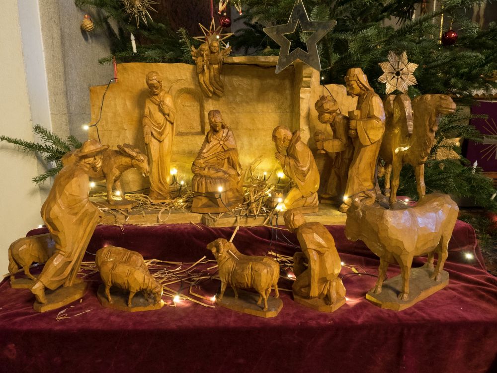 Krippenfiguren der Kreuzkirche